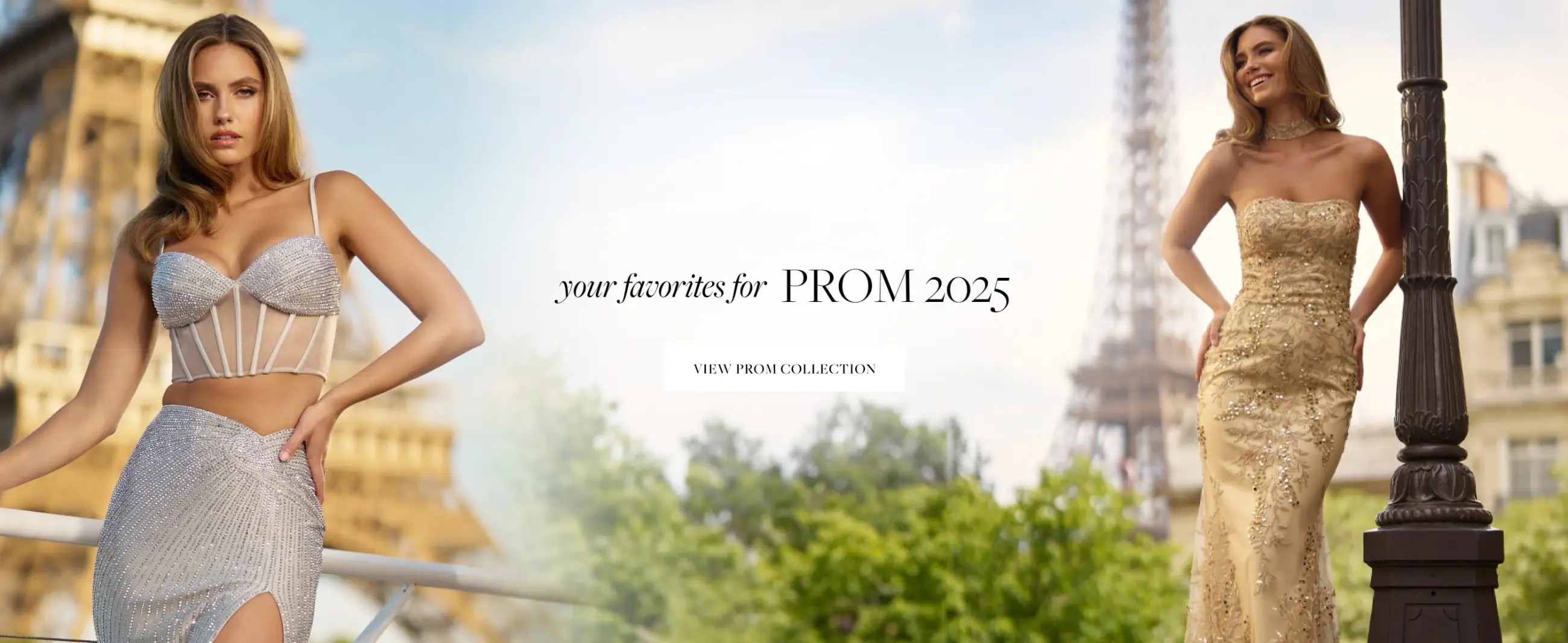 Prom Collection Desktop Banner