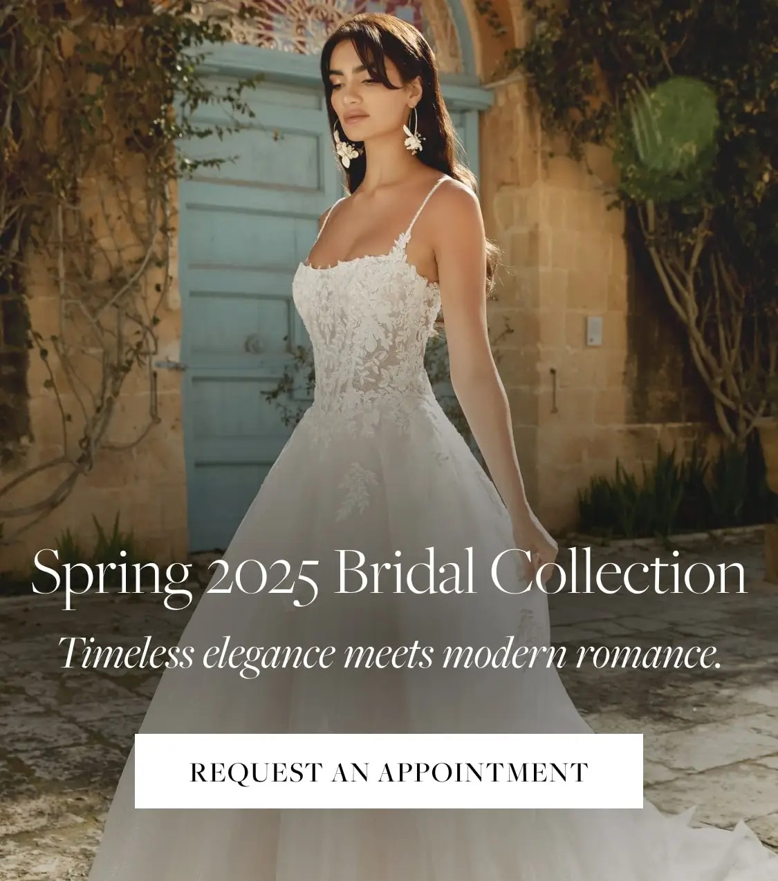 Bridal Spring 2025 Collection Mobile Banner